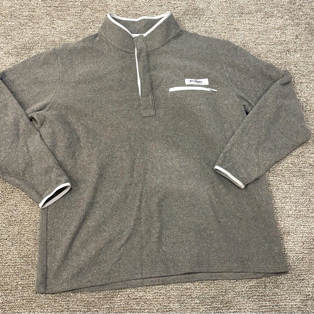 Columbia PFG quarter zip fleece. Size XXL.